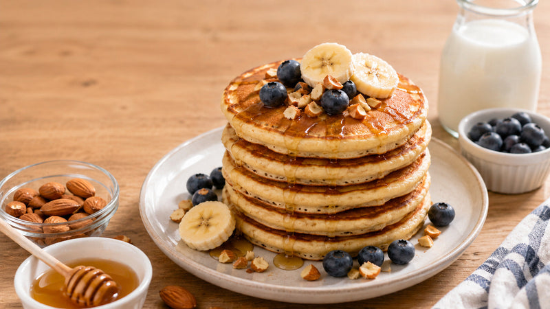 Soft Protein Pancakes for Kids